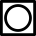 Circle inside square