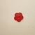 Mirabelleshop be knoop bloemetje rood b 480x480