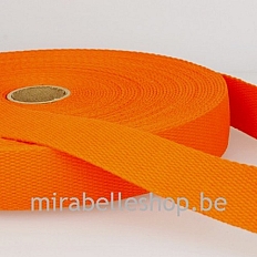Mirabelleshop be tassenband oranje sangle coton orange cr 500x500