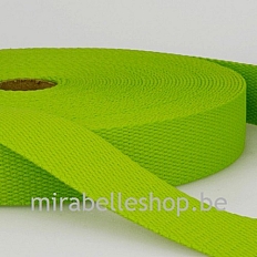 Mirabelleshop be tassenband fel groen sangle coton vert cr 500x500