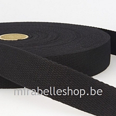 Mirabelleshop be tassenband zwart sangle coton noir cr 500x500