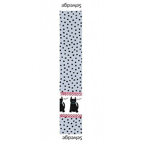 Mirabelleshop be Michael Miller Cool cats and dots pc6747 gray 480x480