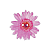 Mirabelleshop be Sierknoop houten bloem roze b cr 500x500