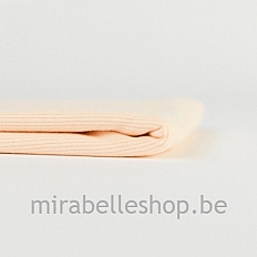 Mirabelleshop be See You At Six SYAS Ribbing Boordstof Bord cote Tender peach Peche tendre 1 cr 500x500