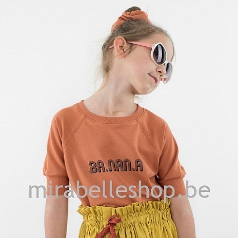 Mirabelleshop be See you at six Summer 2019 Solid amber brown French Terry 2 480x480