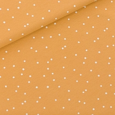 Mirabelleshop be See You At Six SYAS Snow dots Honey yellow French terry cr 500x500