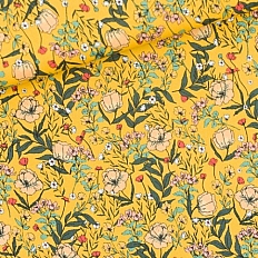 Mirabelleshop be See You At Six Summer flowers Yolk Yellow Lycra 1 cr 500x500