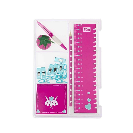 Startersset naaien fuchsia Prym 651223 2