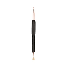 Rose gold crochet hook cs 60mm