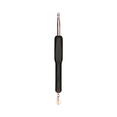 Rose gold crochet hook cs 65mm
