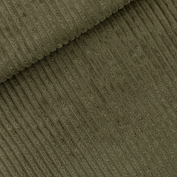 See You At Six Collection Autumn 2021 Corduroy Wide Rib Khaki 01b